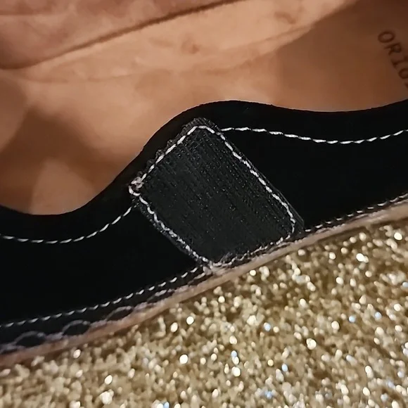 EARTH ORIGINS BLACK FLAT COMFORT SHOES SIZE 7 GOOD CONDITION - Picture 6 of 12